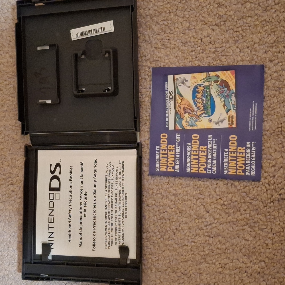 Nintendo Pokémon Ranger DS Game Case - Picture 2 of 3